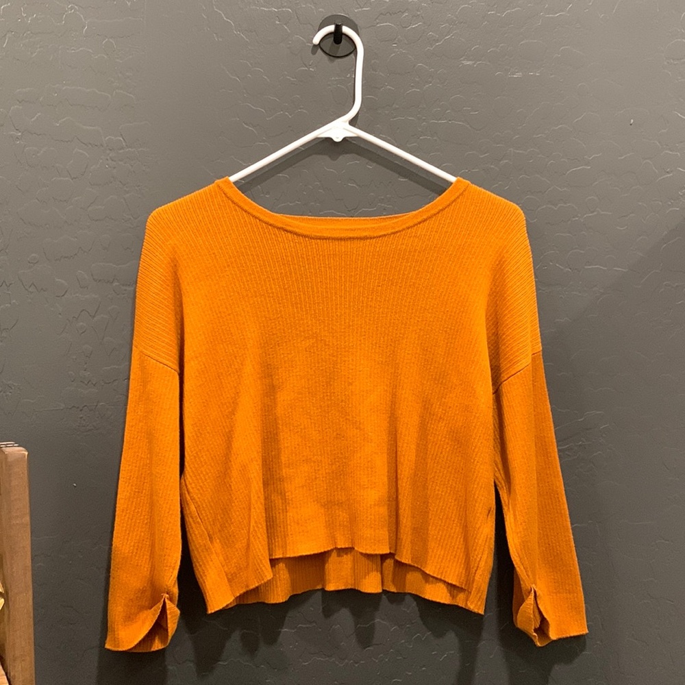 Cropped Burnt Orange Top